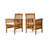 Patio Dining Chair,2Pcs With 2 Cushions-1344133269