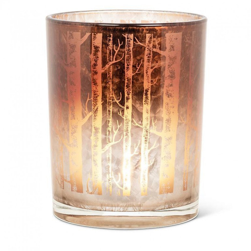 Medium Birch Trees Candle Holder