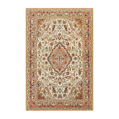 Vert oriental/gris/brun Tapis décoratif