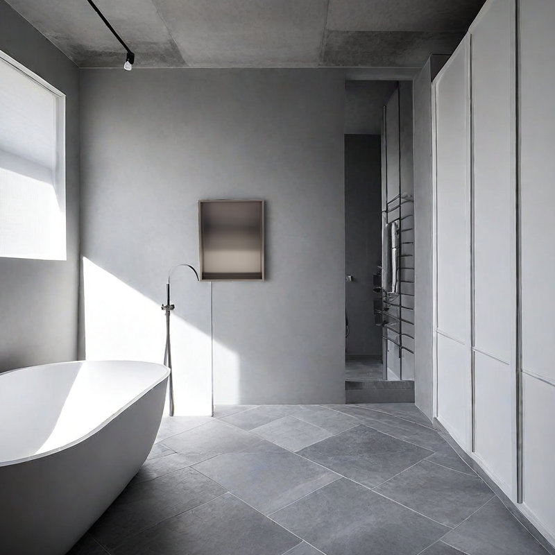 Niche murale en acier inoxydable 304, Noir