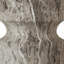 Tables de bout d'extérieur en ciment pour patio, table d'appoint en faux terrazzo Gardenaccent