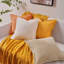 Housse de coussin carré en velours côtelé-74007034-104044637