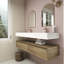 Ensemble de meuble-lavabo double mural 60 po Alysa-71095541