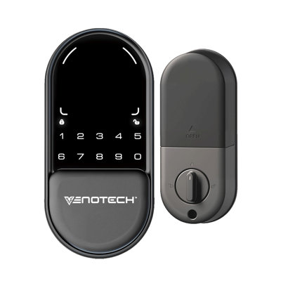 Venotech Palm Recognition Smart Lock, Keyless Entry Door Lock With Code Passcode, Auto Lock,upgraded Rechargeable Battery, Front Door Smart Lock For Home, Ip55 Waterproof