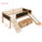 Twin Size Loft Bed With Climbing Frame-1931606922