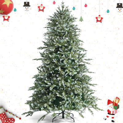 Arbre de Noël vert en cachemire réaliste