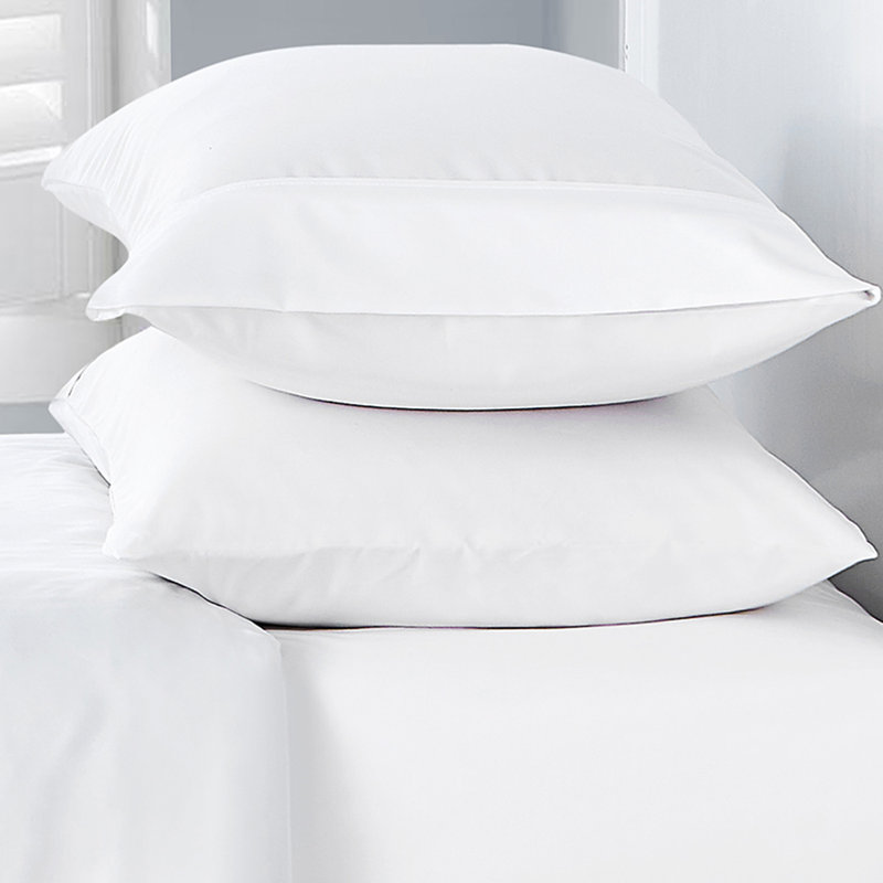  Microfiber Pillowcase, Standard/Twin, White