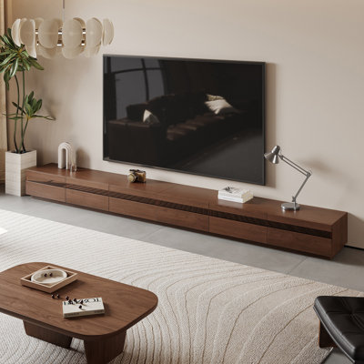 Brown 6 Drawers TV Stand