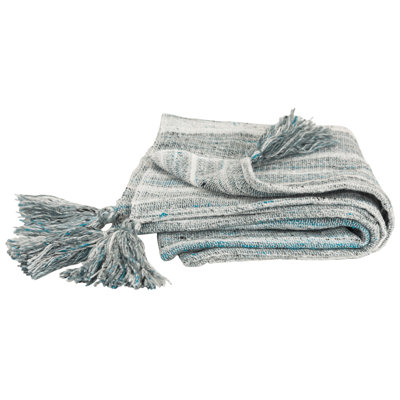 Recycled Hand Woven Throw Blanket