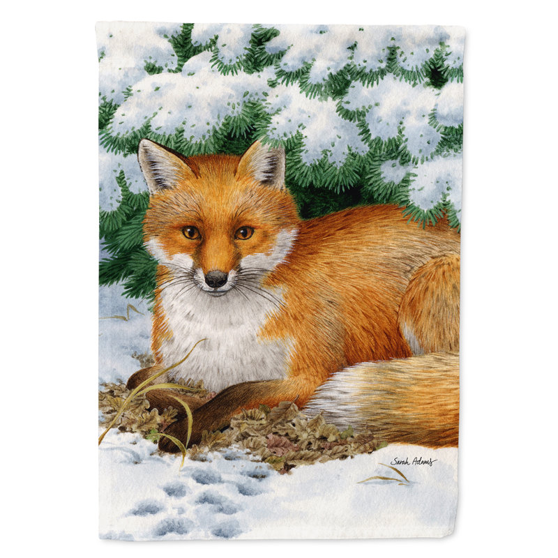 Double Sided 15'' H x 11'' W Polyester Animal Garden Flag
