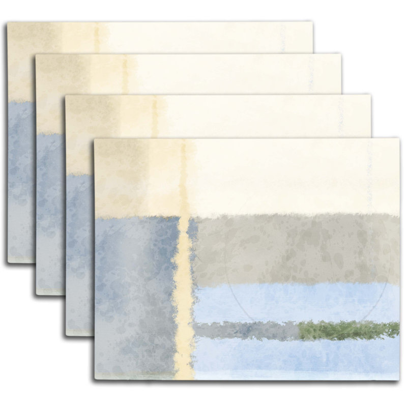 Napperon abstrait en polyester