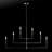 Athalie 6 - Light Dimmable Chandelier