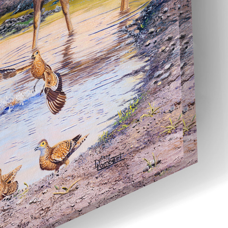  Art mural en verre acrylique 24 "x 16", H 16 po x l 24 po