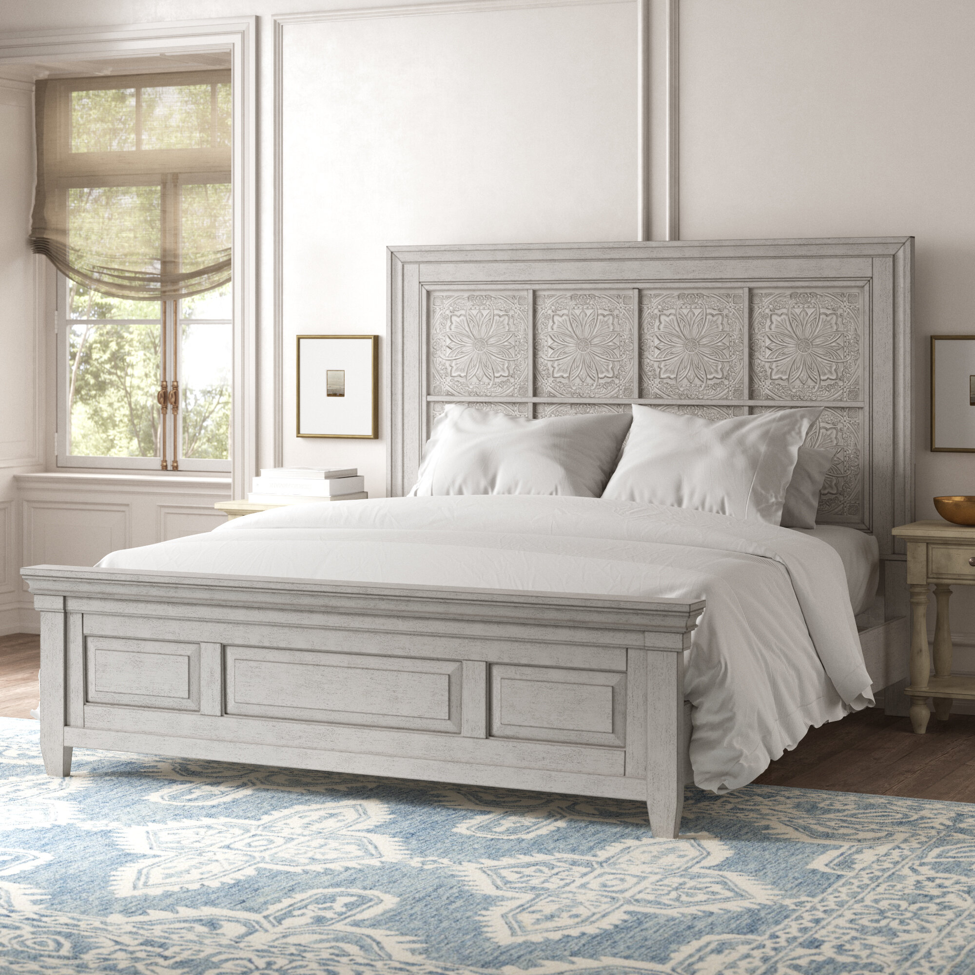 Bungalow Rose Amall Panel Bed & Reviews | Wayfair