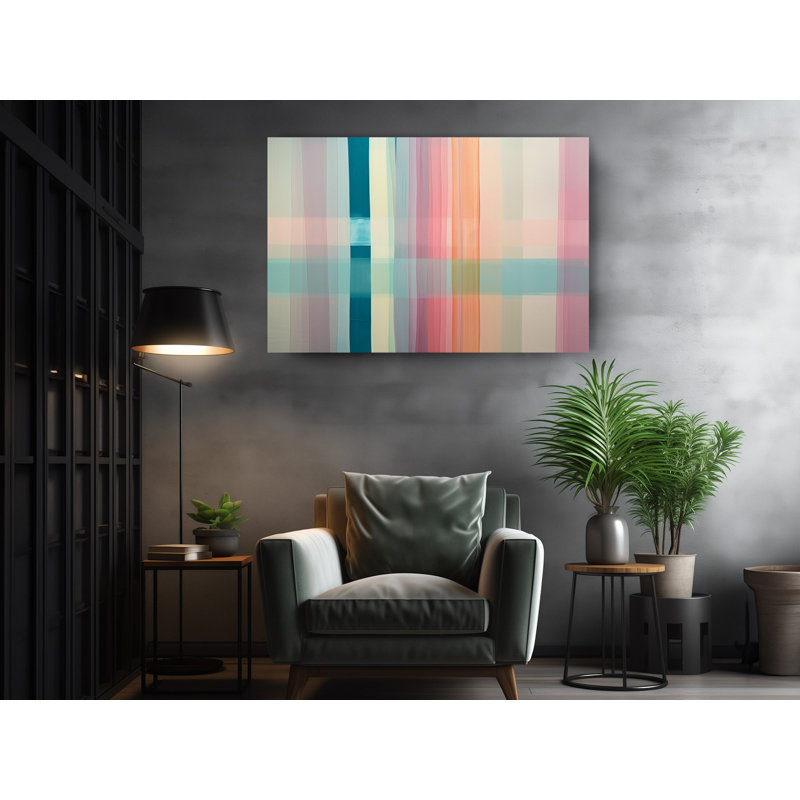 Impression sur toile Vivid Lines, H 16 po x l 24 po