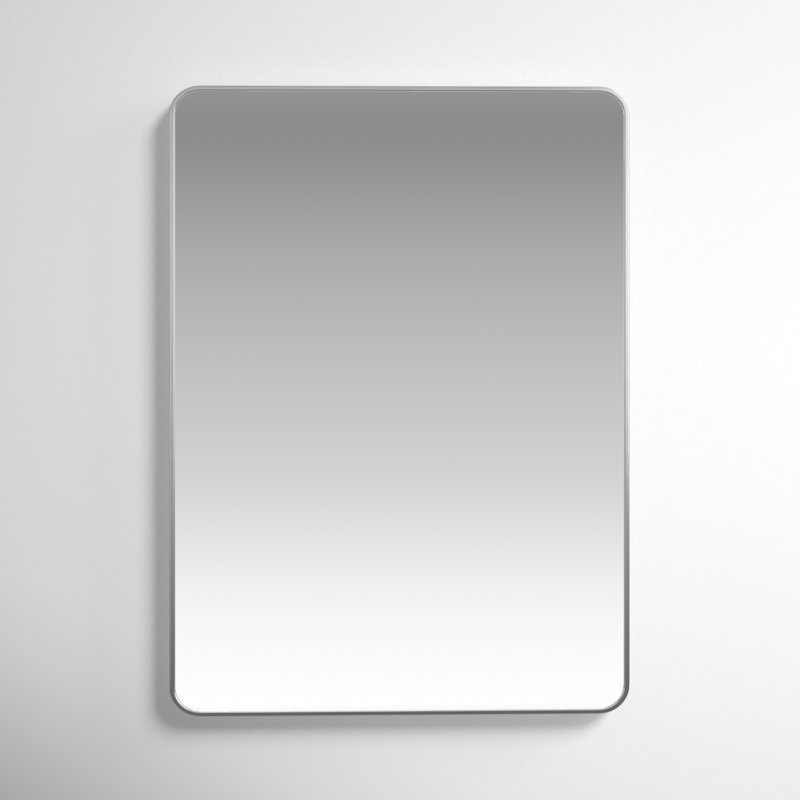 Destefano Essence Full Length Mirror, 41" x 30", Silver