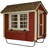 24 Square Feet Chicken Coop with Nesting Box For Up To 8 Chickens