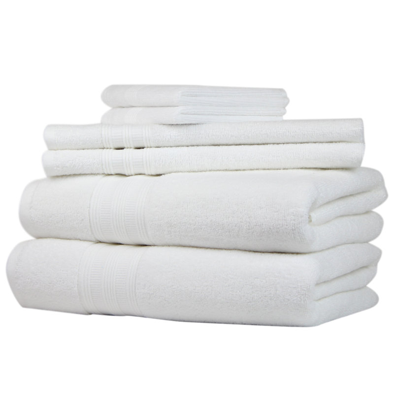 100% Cotton Midweight Mulit-Size Set, White
