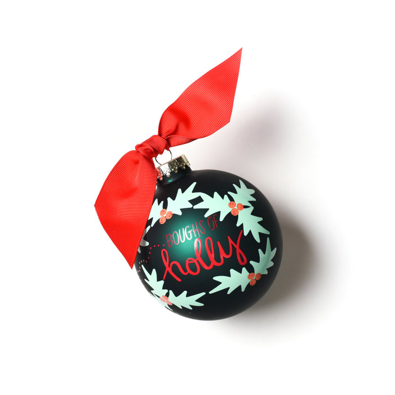 Ornement boule de houx