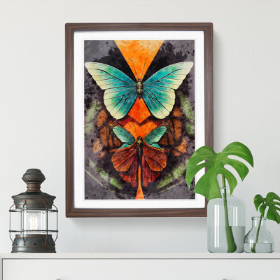 Butterflies in Watercolour No.1 - Wall Art