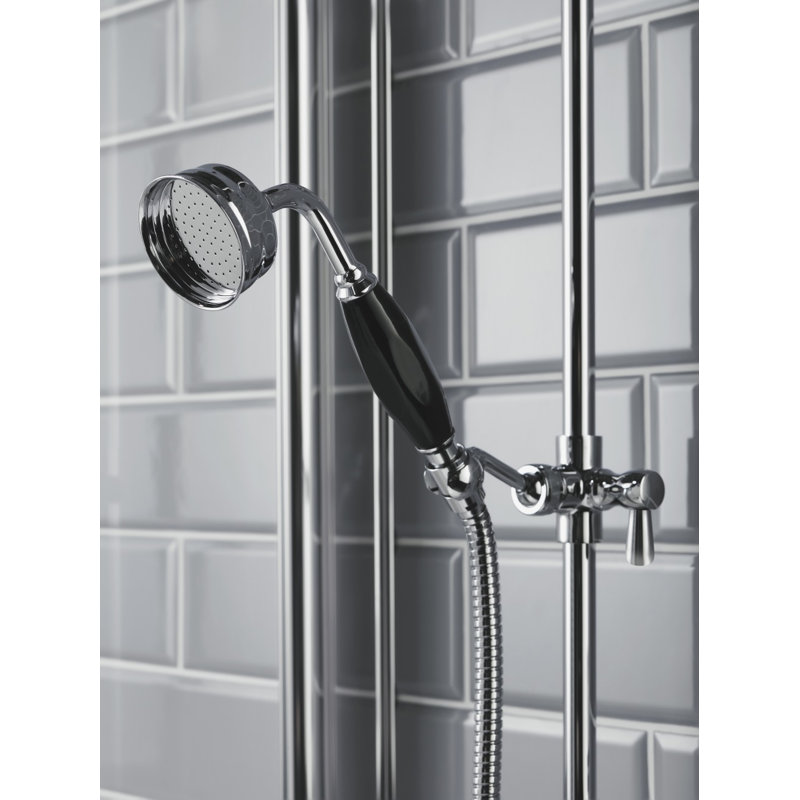 Topaz Slide Bar Shower Head with No