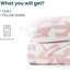 Ensemble de courtepointe en coton jacquard pour lit simple / simple Sleep Zone-116564162-116564167