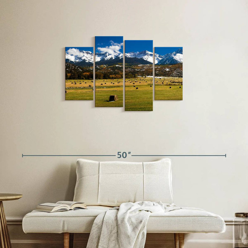 Champ de balles de foin Alvord, H 22 po x l 36 po
