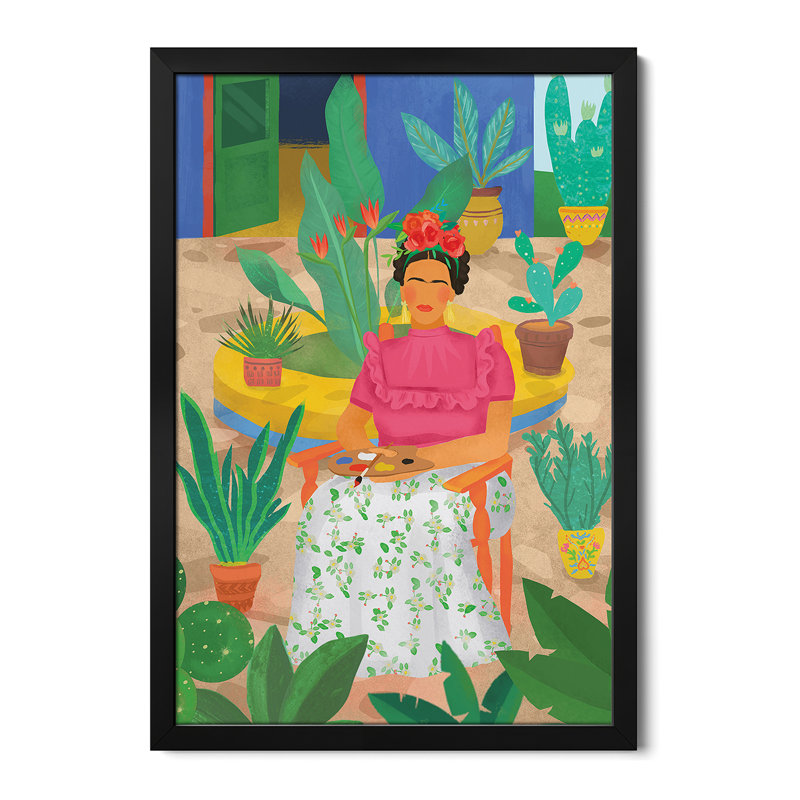 Frida - reproduction d'art mural - affiche de galerie, H 24 po x l 16 po