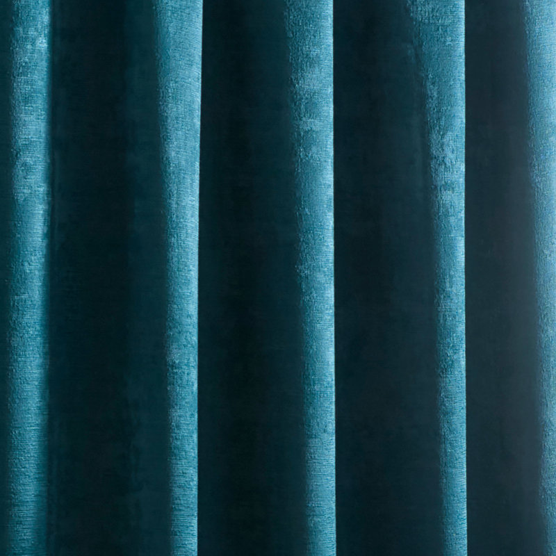 Galaxy Room Darkening Curtain Pair, Width 117 x Drop 137 cm, Forest Green