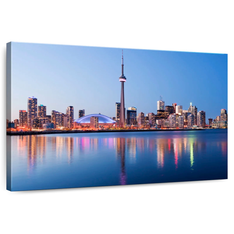 Rorry Toronto Skyline, 20" H x 30" W