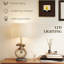 HOMCOM Nautical Table Lamp, Rope Lamp with USB Charging Port, Natural