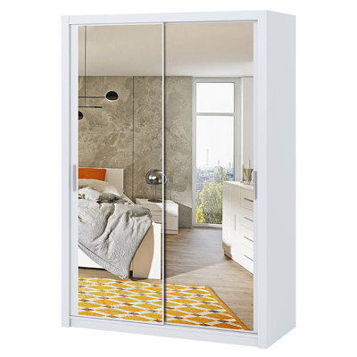 Frazierii 2 Door Manufactured Wood Wardrobe