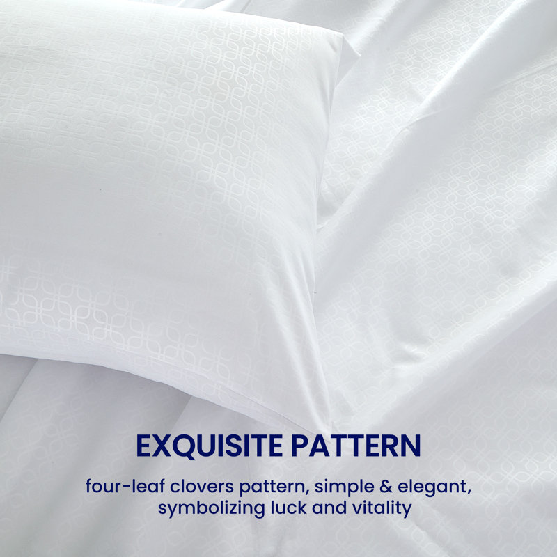 White King Microfiber Deep Pocket Bedding Sheet Set