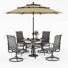 Leonard 4 - Person Patio Dining Set with Square Table