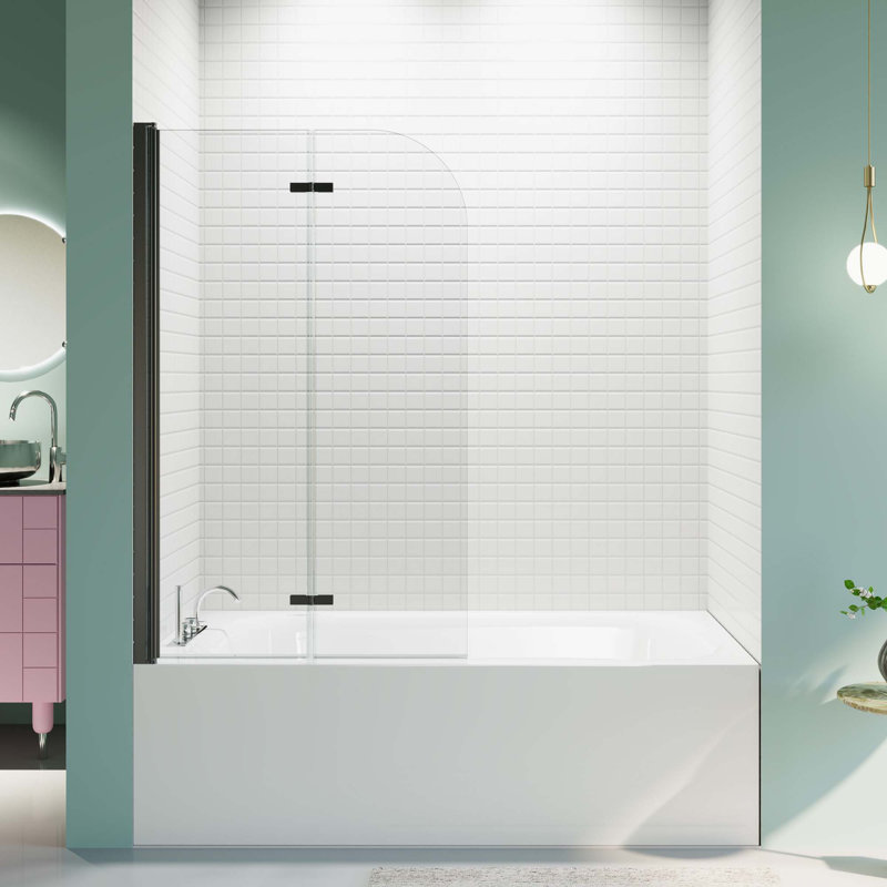 Shower Doors, Matte Black
