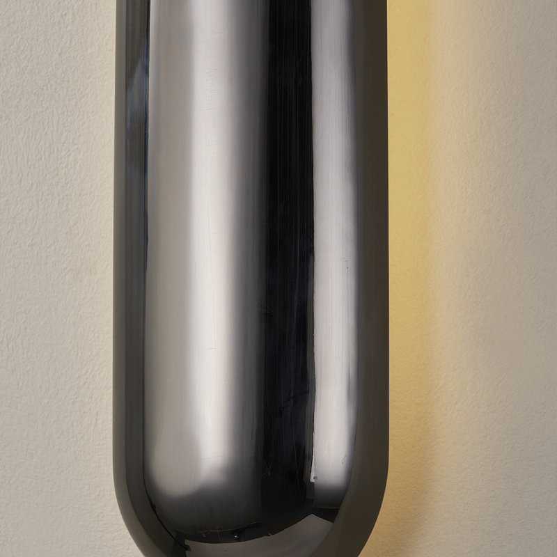 WHEELER 1 LIGHT WALL SCONCE, Black Nickel
