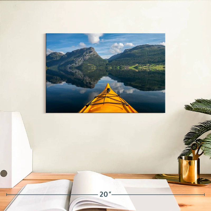 Sireci Norway Kayaking With A View, 8" H x 12" W