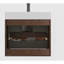 Meuble-lavabo mural en noyer de 24 po avec lavabo Alice-1853070126