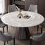 Light Luxury Modern Marble Round Dining Table Set-105318286