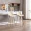 Ensemble de 2 tabourets de 30 pouces avec repose-pieds chromé-1758943789