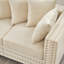 Causeuse rembourrée en velours Living-903102341