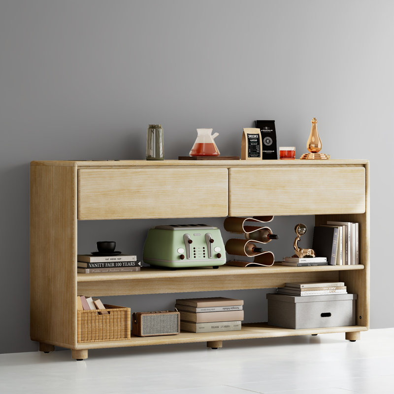 Buffet 58 po, Bois naturel délavé