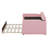 Twin Size Upholstered Daybed with Storage Armrests, Trundle and Integrated Bluetooth Audio System-97749367