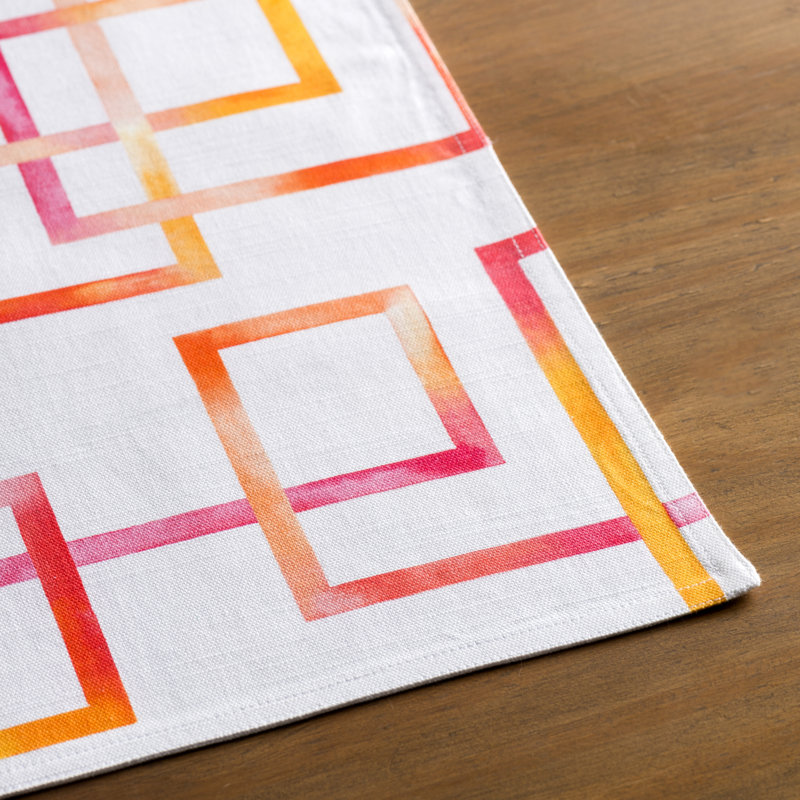 Napperon en coton 13 po Summer Maze