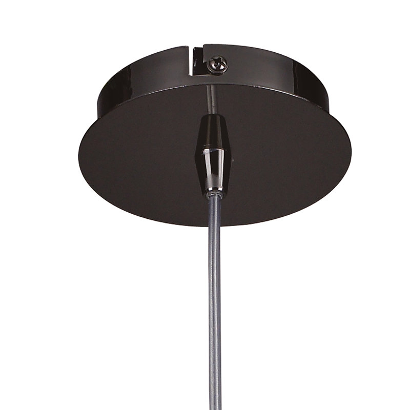 Amel 1 - Light Black Chrome Kitchen Island Pendant