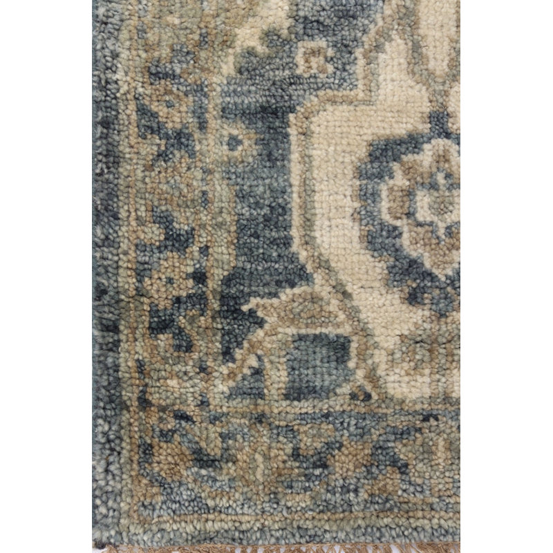 Oushak Oriental Area Rug in Gray
