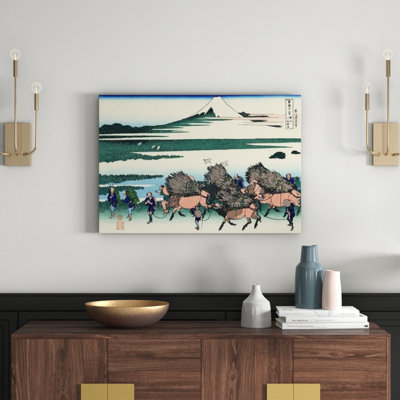 Hokusai - Wrapped Canvas Painting