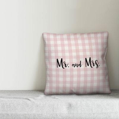 Plaid Throw Pillow