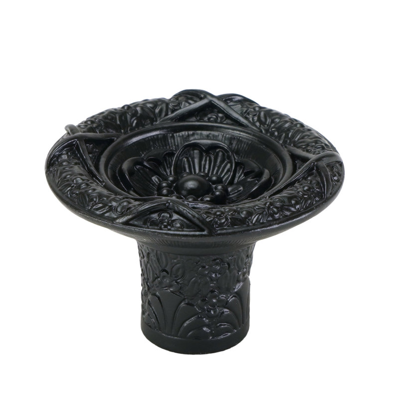 EDGAR BEREBI TREMONT KNOB IN MUSEUM GOLD PLATE, Matte Black