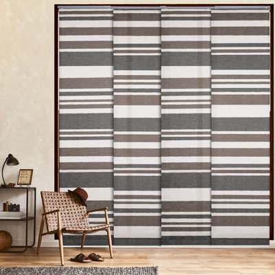 Store vertical semi-transparent ajustable Sharmaine